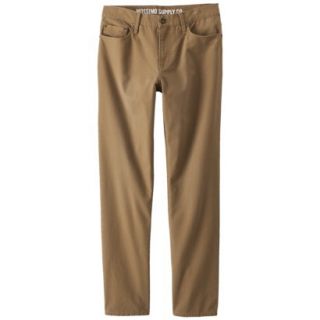 Mossimo Supply Co. Mens Canvas Pants   Corduroy Brown 34x32