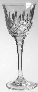 Towle King Richard Cordial Glass   Cut Vertical & Criss Cross Design