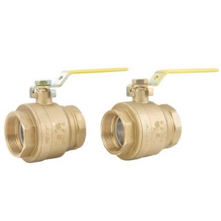 Watts 2 FBV3C 2Piece FullPort Ball Valve with Threaded End Connections Brass, 2