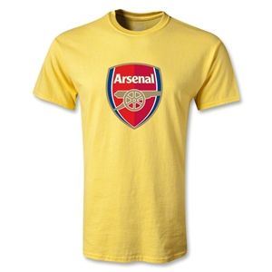 Euro 2012   Arsenal Crest T Shirt (Yellow)