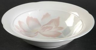 Mikasa Dialogue Coupe Cereal Bowl, Fine China Dinnerware   Lyric Line, Pastel Fl