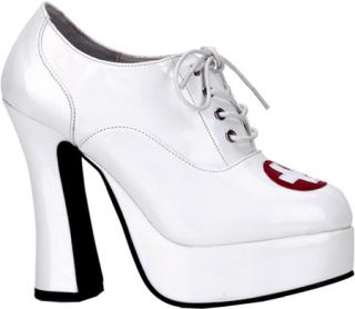 Womens Pleaser Dolly 93   White Dress Shoes
