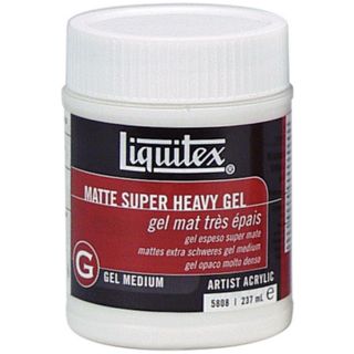 Liquitex Super Heavy Matte Acrylic Gel Medium 8 Ounces