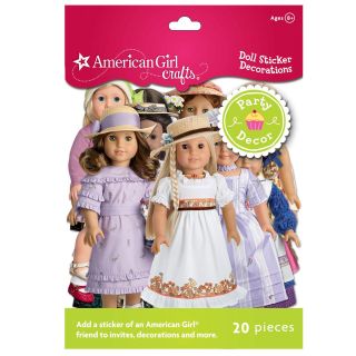 American Girl Crafts   Doll Sticker Decorations