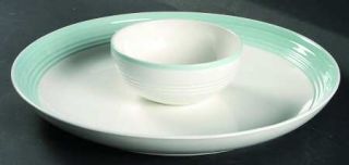 Lenox China Tin Can Alley (2 Pc) Chip & Dip Set, Fine China Dinnerware   Off Whi