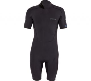 Mens Patagonia R1® Back Zip Spring Suit   Black Wetsuits