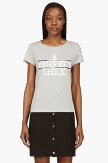 A.p.c. Heather Grey A Perfect Chick T_shirt