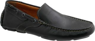 Mens Giorgio Brutini 47868   Black Leather Moc Toe Shoes
